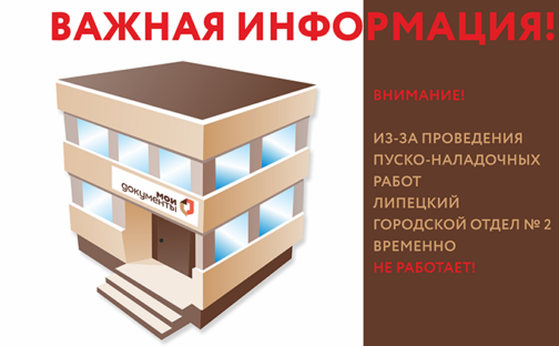 Временно приостановлена работа центра «Мои Документы» на улице Кривенкова!