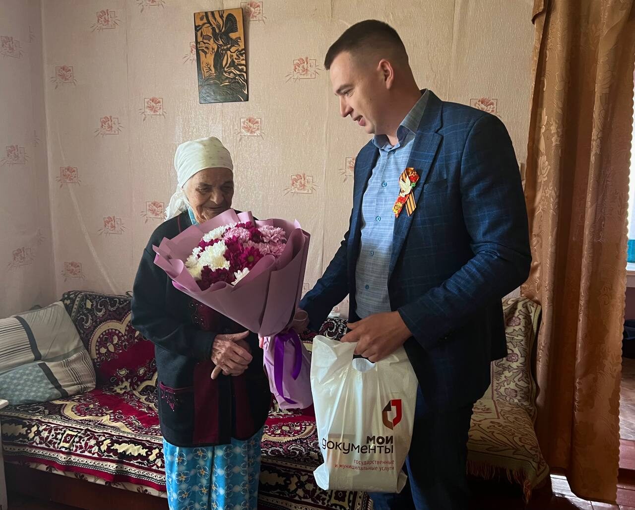 В гости к труженице тыла!