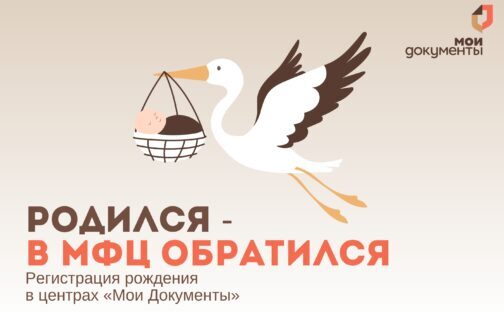 Родился — в МФЦ обратился!