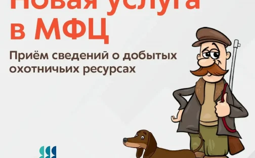 В центрах «Мои Документы» Липецкой области  можно подать сведения о добытых охотничьих ресурсах