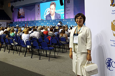 Опыт Липецкой области представила Майя Селянина